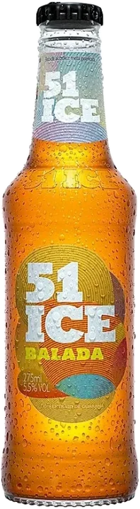 Bebida Alcoólica Mista 51 Ice Balada Guaraná Long Neck 275ml