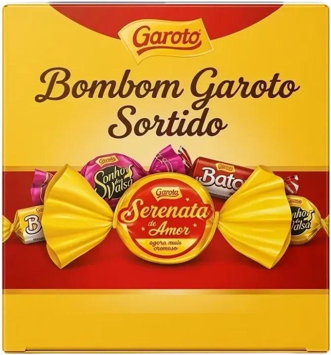 Caixa de Bombons Garoto Sortidos 250g
