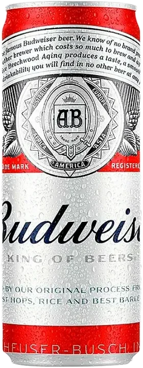 Cerveja Budweiser American Lager Lata 350ml