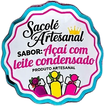 Sacolé Geladão Artesanal de Açaí com Leite Condensado 150ml